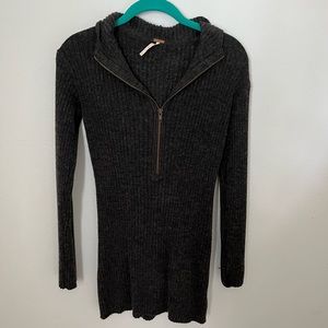 Free People grey wool sweater Medium